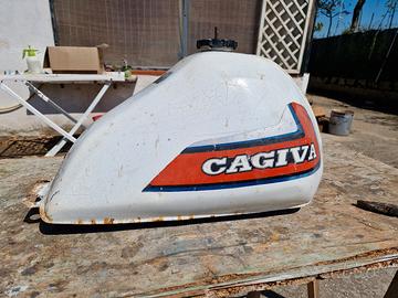 Serbatoio moto Cagiva SXT 350 Ala Blu