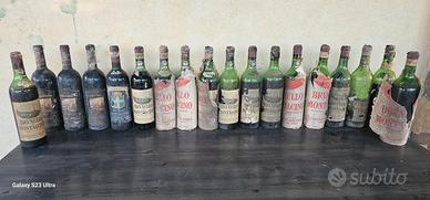 Lotto 23 Brunello Montalcino '70 + 23 OMAGGI