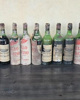 Lotto 23 Brunello Montalcino '70 + 23 OMAGGI