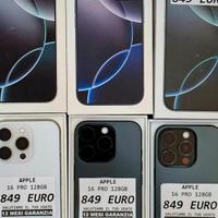 IPHONE 16 PRO 128GB mix colori