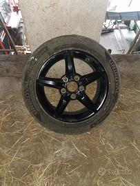 Cerchi BMW 16” 5 razze neri lucidi