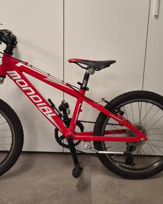 Bicletta MONDIAL per bimbi 5-9 anni