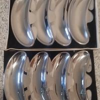 Set vaschette in acciaio