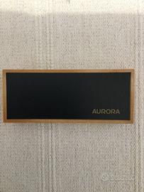 Penna a sfera Aurora vintage oro nero resina