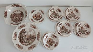 ROYAL HOMES OF BRITAIN Johnson Bros England 1960