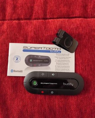 Vivavoce auto e microcar BuddySupertooth bluetooth