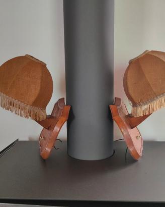 coppia di lampade vintage 