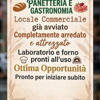 Panetteria e gastronomia già avviata