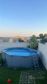 Piscinafuori terra Bestaway Ovale 500x366x122 Cm