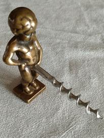 cavatappi particolare in ottone 