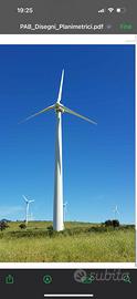 4 Pale eoliche (turbine) usate