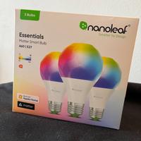 3 Lampadine Smart Nanoleaf Essentials Matter