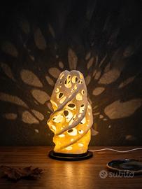 Lampada Tavolo Moderna Abat Jour Design Luce