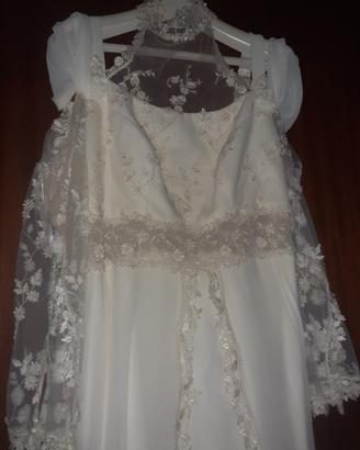 abito da sposa taglia 46/48