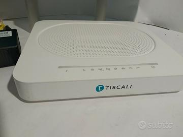 TISCALI MODEM router FIBRA ADSL TG789vac v2 tecnic