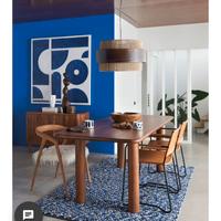 Tavolo da pranzo in legno massello di acacia