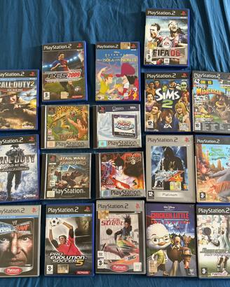 Giochi vari PlayStation 2 10€ in su l’uno