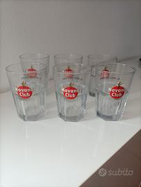 Bicchieri Havana club 