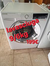 Lavasciuga hoover 9/6kg 1300 giri di centrifuga 