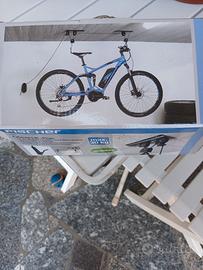 porta bici a soffitto