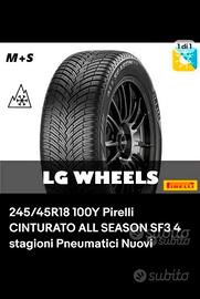 245 45 18 100y 225 45 18 PIRELLI all season 