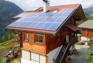 kit autonomo no allaccio enel 3 kw batteria 2,4 kw