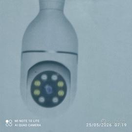 lampada wifi telecamera di sicurezza 