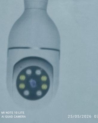 lampada wifi telecamera di sicurezza 