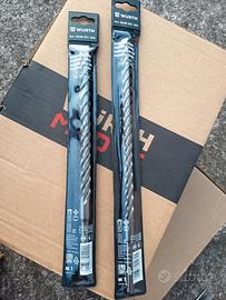 Coppia Punte SDS-Plus wurth 14 16 mm