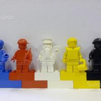 Lego minifigure monocromatiche originali