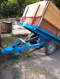 carrello  ribaltabile idraulico 