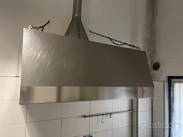 Cappa da cucina professionale motorizzata