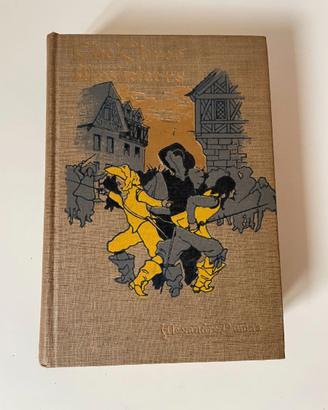 Libro antico "The Three Musketeers" 1901