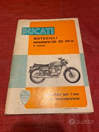 Manuale Ducati monocilindrici 250-350-450 cc.