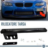 Portatarga Anteriore NERO per Bmw Rilocatore Lato