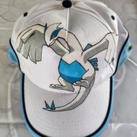 Cappello Realizzato A Mano Lugia Pokemon.