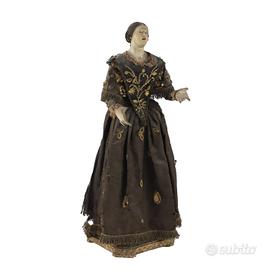 Popolana Statua Figura Femminile - '800