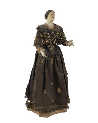 Popolana Statua Figura Femminile - '800