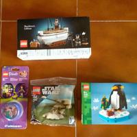 da collezioneLEGO40729Scialuppa+40498+30680+853777