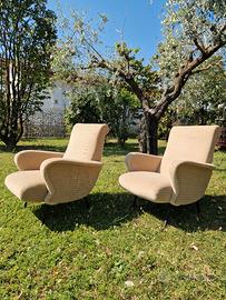 Set 2 poltrone LADY  Marco Zanuso Vintage Anni '60