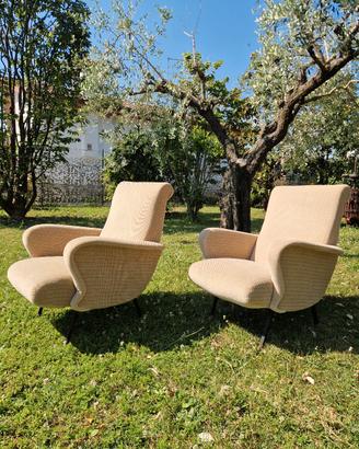 Set 2 poltrone LADY  Marco Zanuso Vintage Anni '60