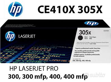 TONER HP 305X CE410X ALTA CAPACITA'