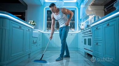 Uomo disponibile per Pulizie Domestiche