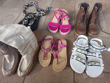 scarpe donna nuove nr 38.