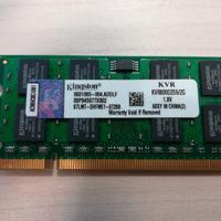 2 x Kingston - KVR800D2S6-2G, RAM da 2 GB DDR2