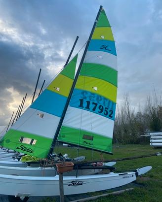 hobie cat 16 pronto per regatare