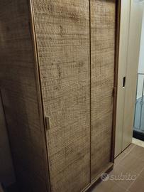 armadio rattan