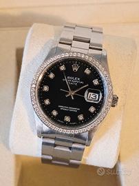 Rolex Date 34 mm. - Quadrante Black