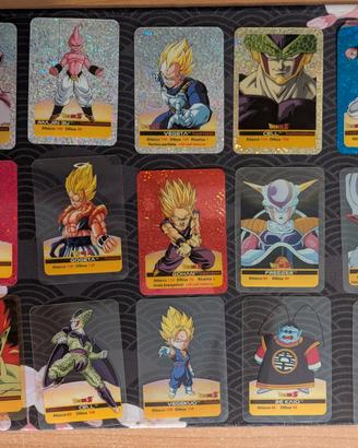 21 Lamincards Dragon Ball Z serie platino