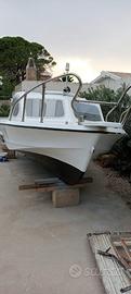 Barca a motore Shetland 5.65 (6m) SENZA PATENTE